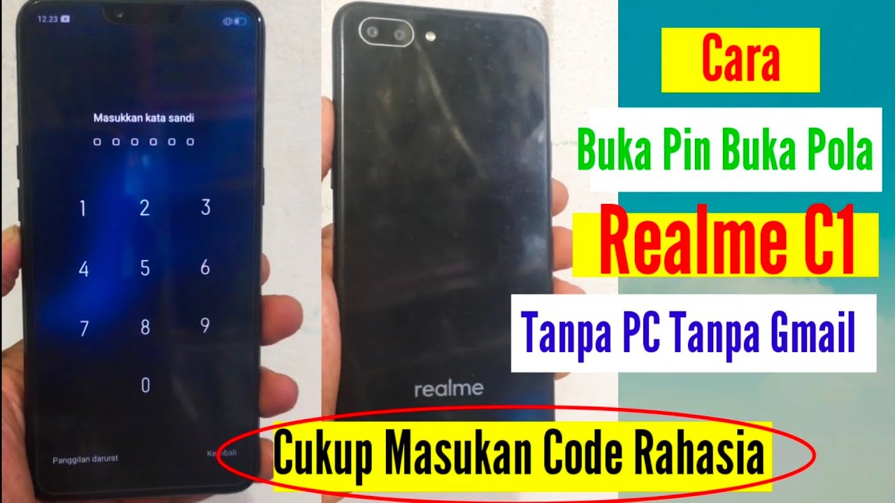 Cara Mengatasi pin realme c1 Tanpa PC