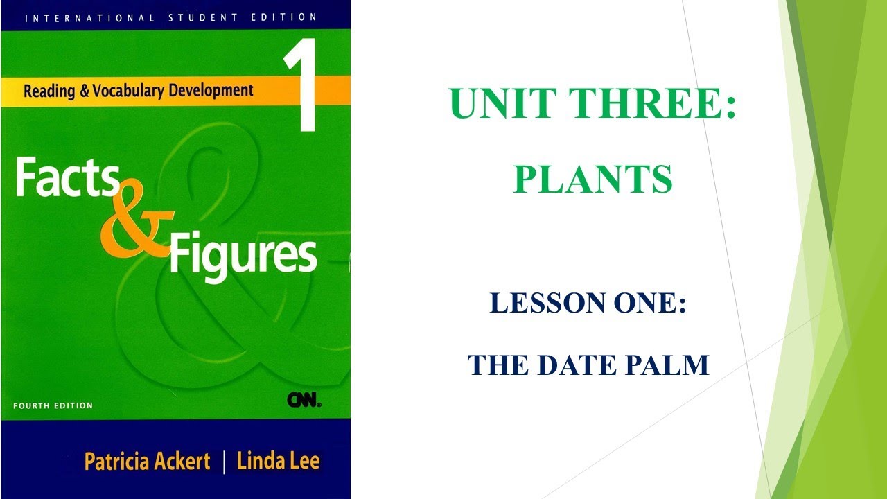 Facts and Figures || Unit 3 || Lesson 1 || The date palm