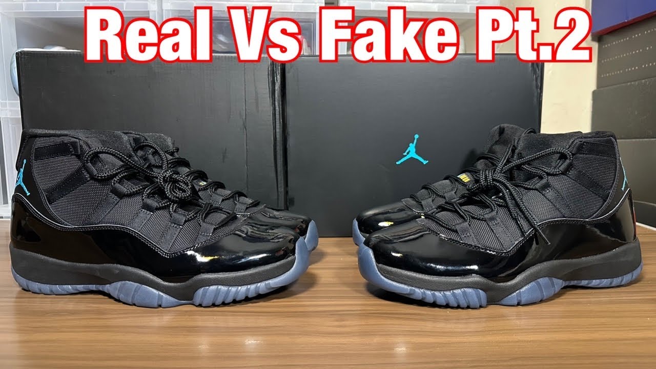 Air Jordan 11 Gamma Blue 2025: оригинал против подделки. Часть 2.