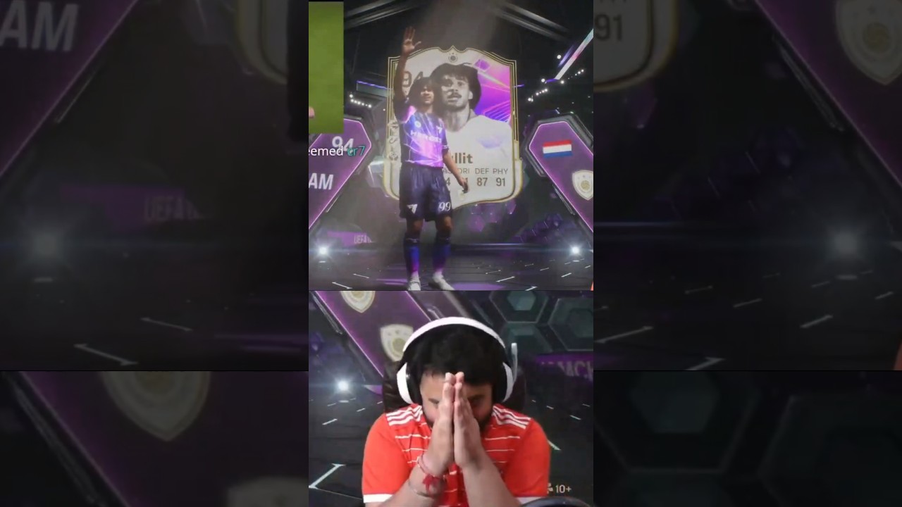 Unlocking 94 Gullit &ndash; Indian Style! #gullit #sbc #vsindiafc #ultimateteam #eafc25 #fc25 #tots #icon