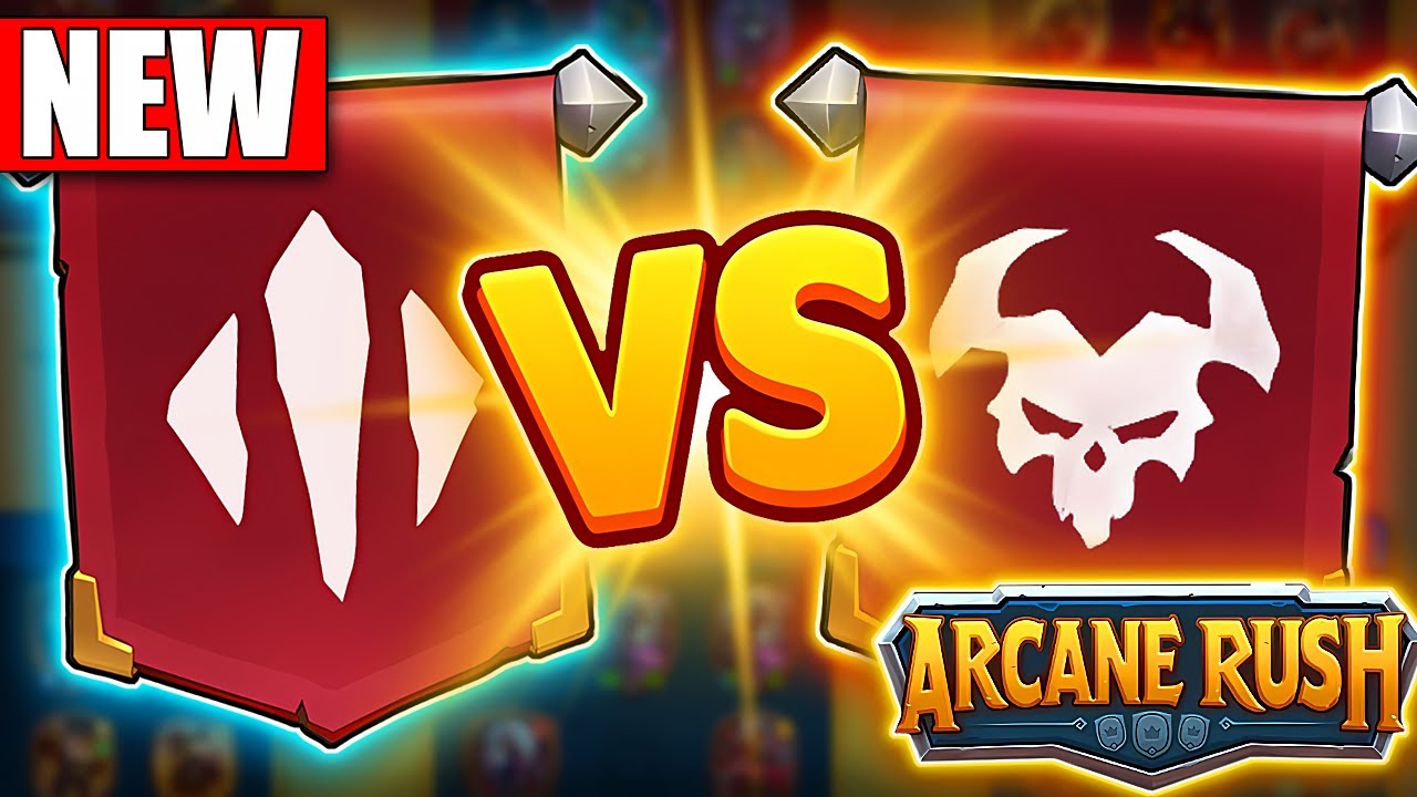 NEW feature: Clan wars | ARCANE RUSH: Battlegrounds
