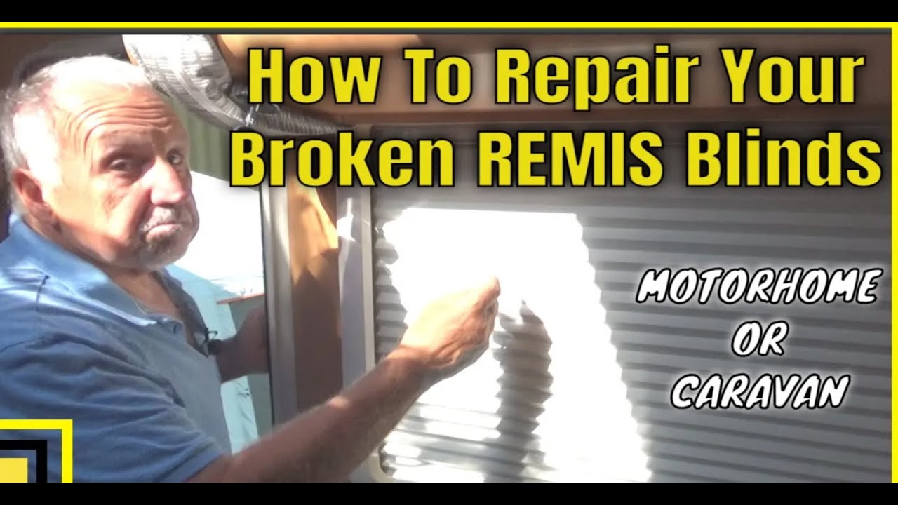 🛠️ How to Repair Remis Window Blinds – Easy Fix for Motorhomes & Campervans