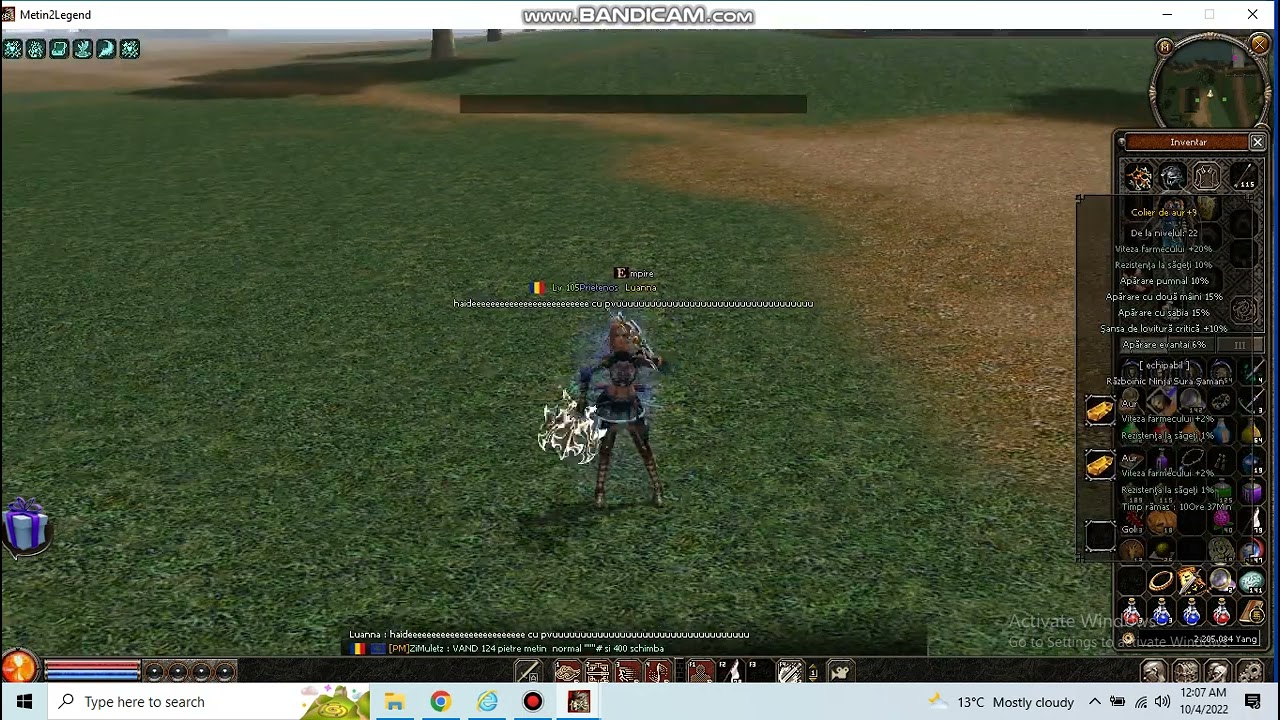 VRAJESTE PRO vs COLIER DE AUR l METIN2LEGEND