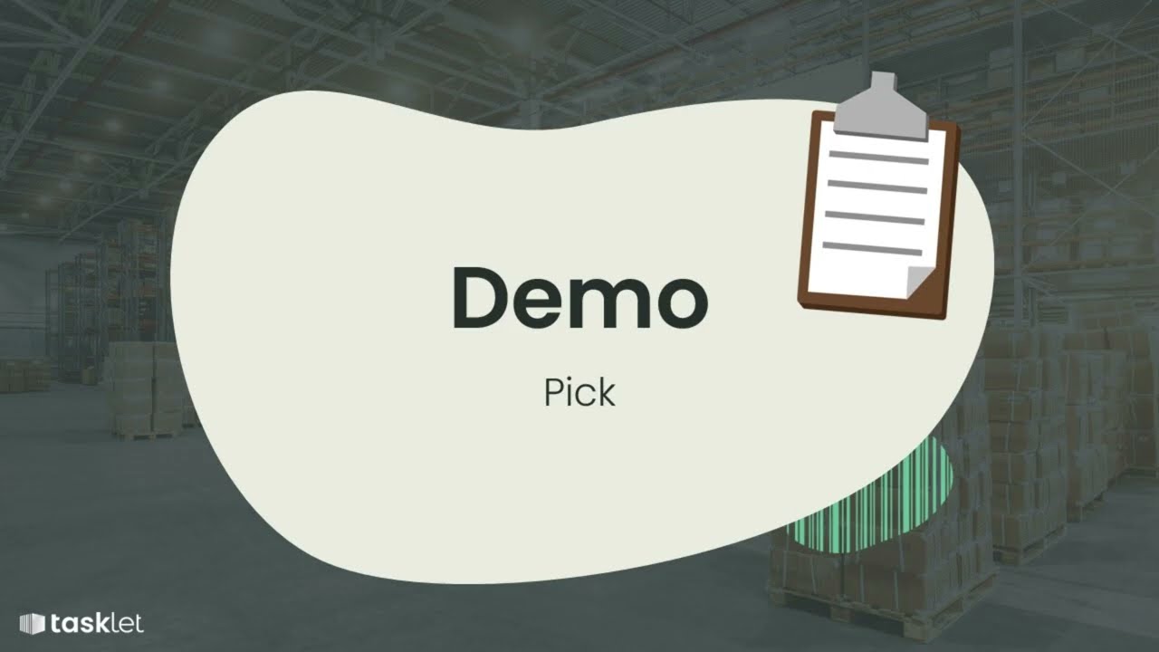 The Pick function with Tasklet Mobile WMS in BC/NAV