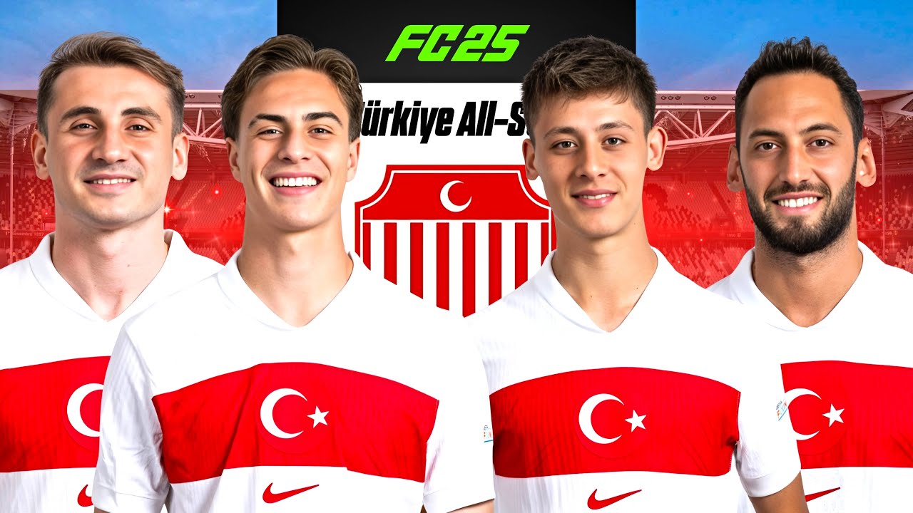 TÜRKİYE ALL-STAR KURULDU! EN İYİ TÜRK FUTBOLCULARLA REBUİLD YAPTIM!