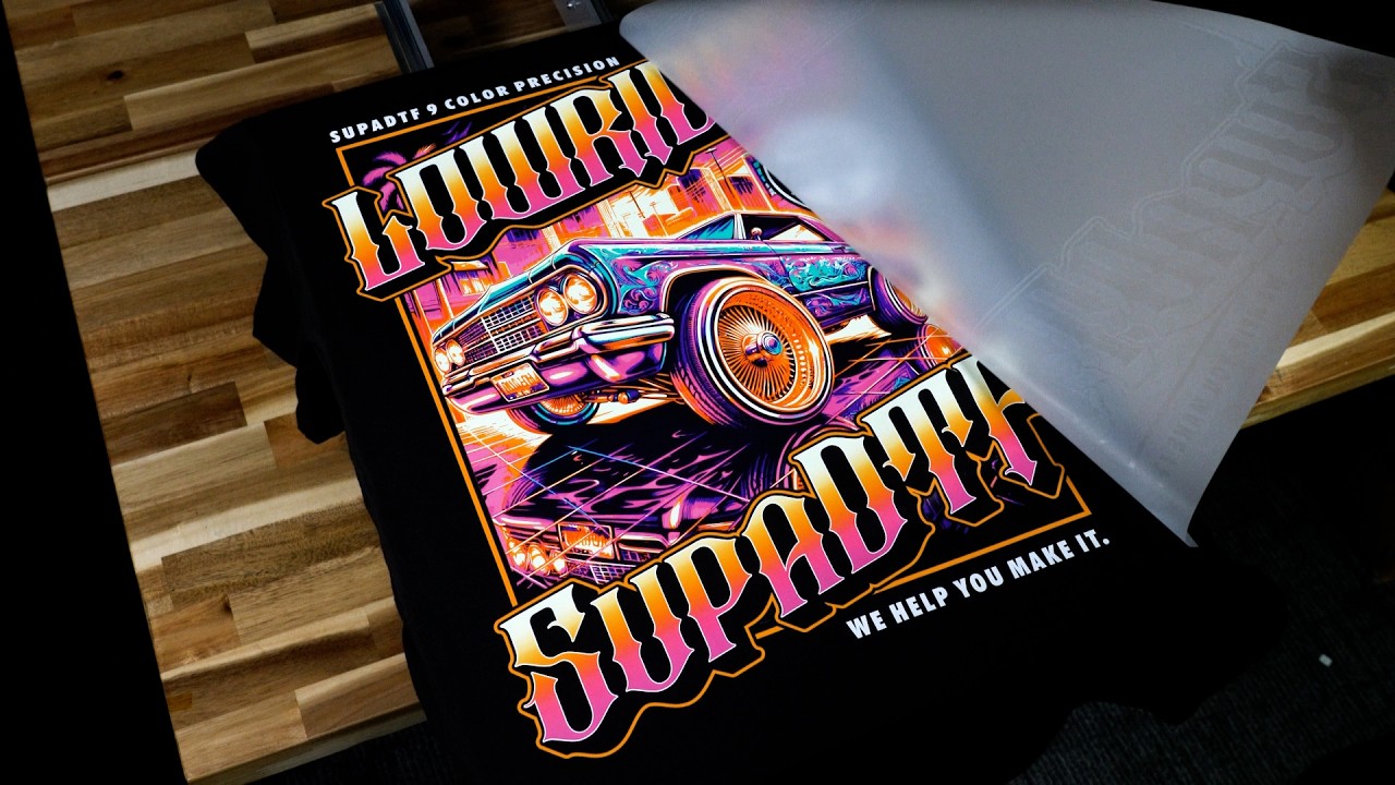 SupaDTF: Featuring 9-Color DTF Printing 🏆 The World's Best DTF Heat Transfer by Supacolor