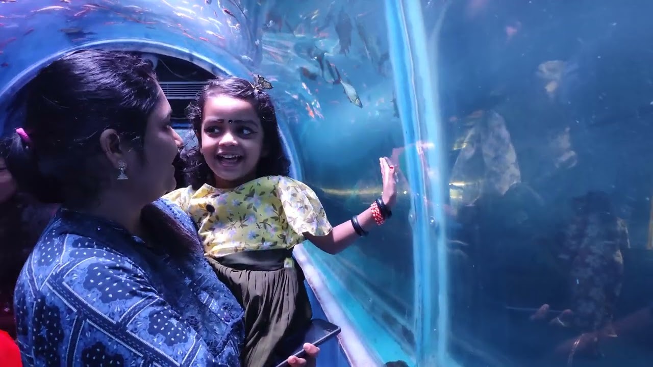 Family Day Out at Marine Fantasy World & Robotic Expo | Neyyattinkara Vlog 🐠🤖