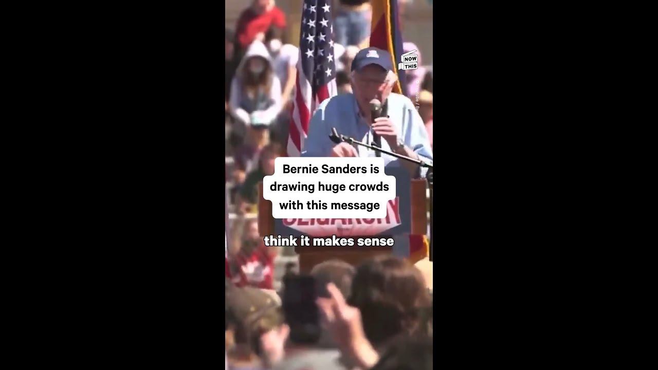 Bernie Sanders Draws Record Crowds Fighting Oligarchy