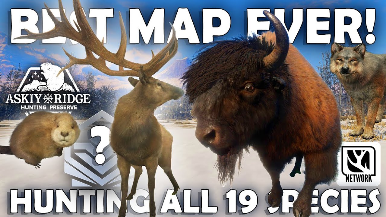 Hunting ALL 19 SPECIES in ASKIY RIDGE for the FIRST TIME EVER!!! - (Early Access)