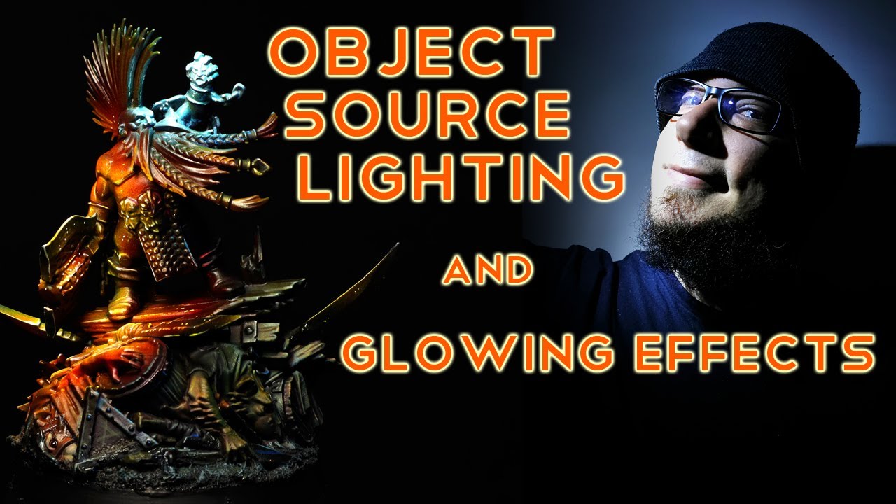 Object Source Lighting - How to paint OSL and glow effects