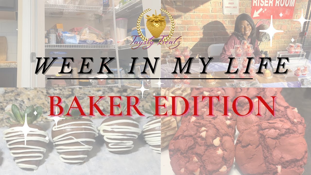 WEEK IN MY LIFE| Organizing| Baking| 2 Pop Up Shops| Vendor Highlights
