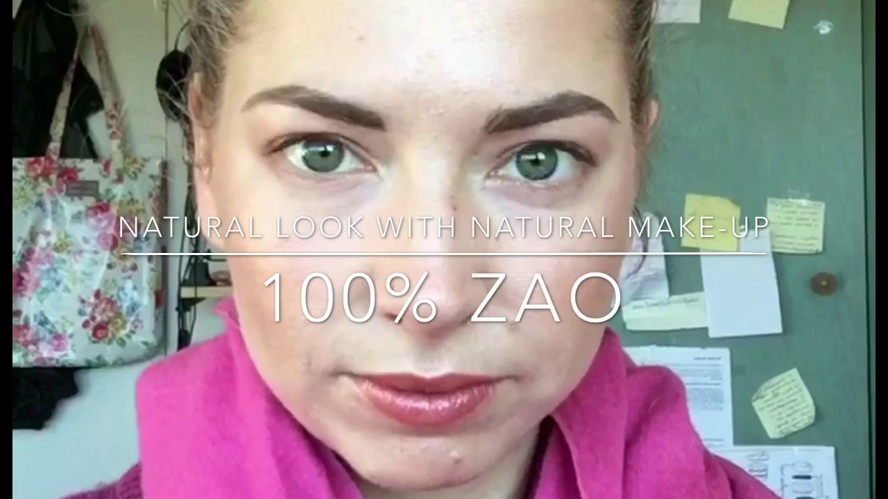 ♻️ ORGANIC MAKEUP THAT LASTS !!! 100% natural w/ZAO / travel friendly vegan makeup