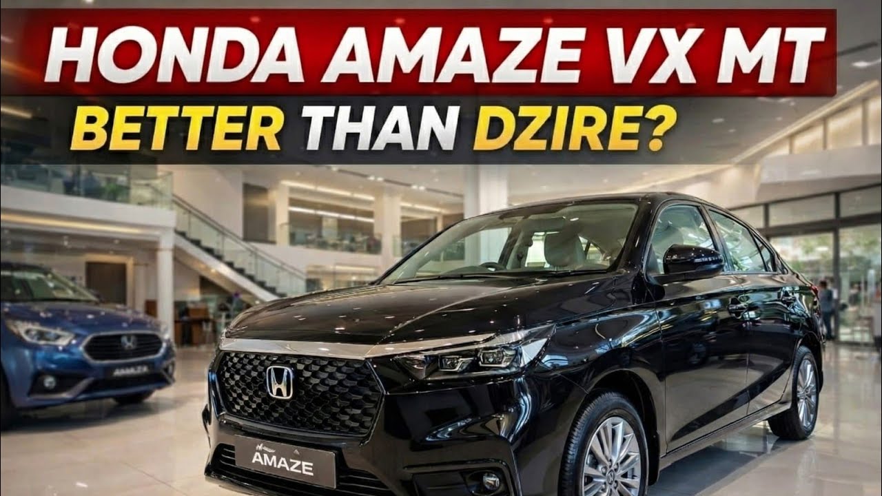 Honda Amaze VX2026 : A  Perfect Balance of Comfort, Miledge & Reliability#honda #hondaamaze2026 