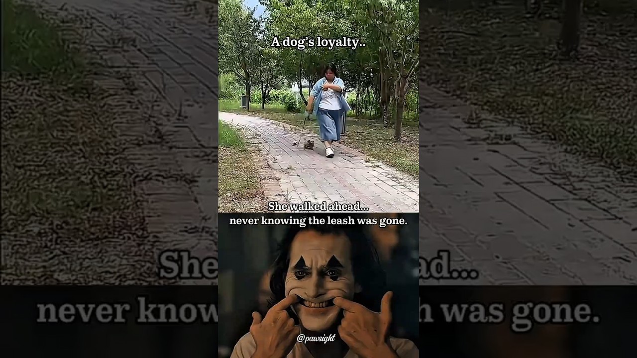 A Dog&rsquo;s Loyalty: She Never Noticed, But He Never Let Go 💔 #dog #shorts #sad