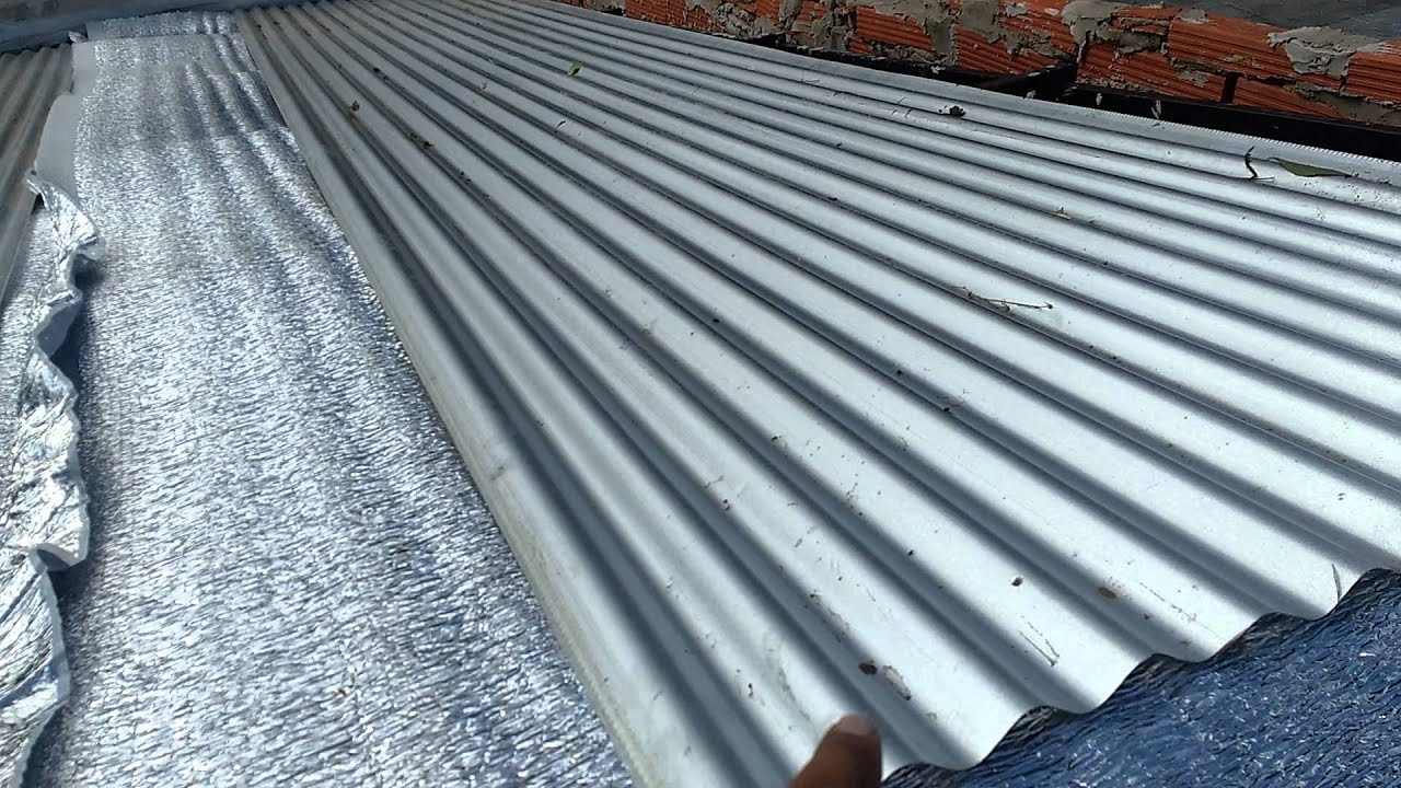 Techo de chapa 2 sin calor muy fresco con poca dif