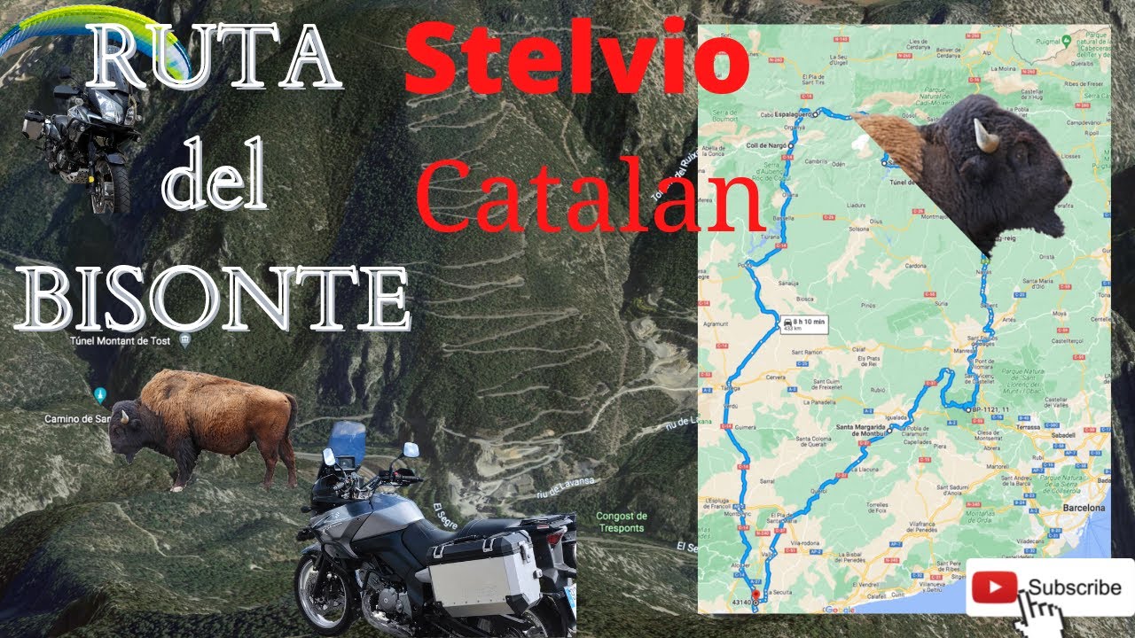 💥Cronica💥COMO hacer la👉RUTA del BISONTE en MOTO👈Stelvio Catalán