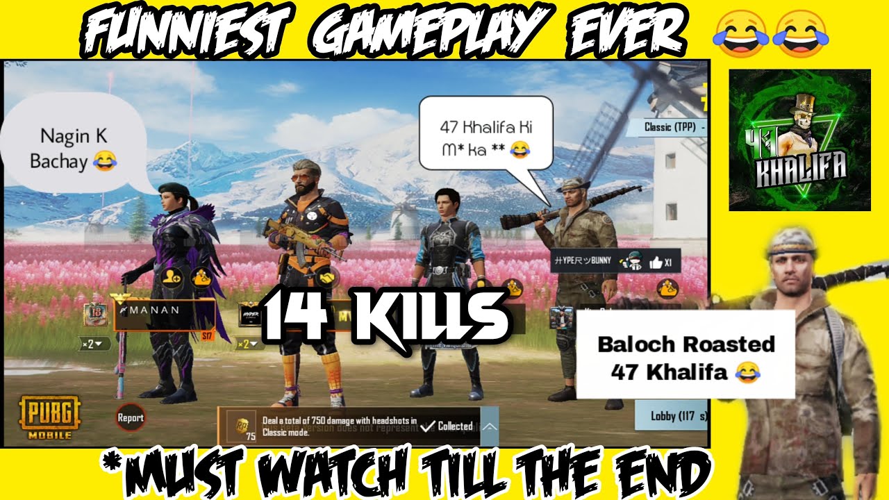 Funniest Gameplay With Baloch! | PUBG MOBILE | MrJayPlays | Hyper Bunny
