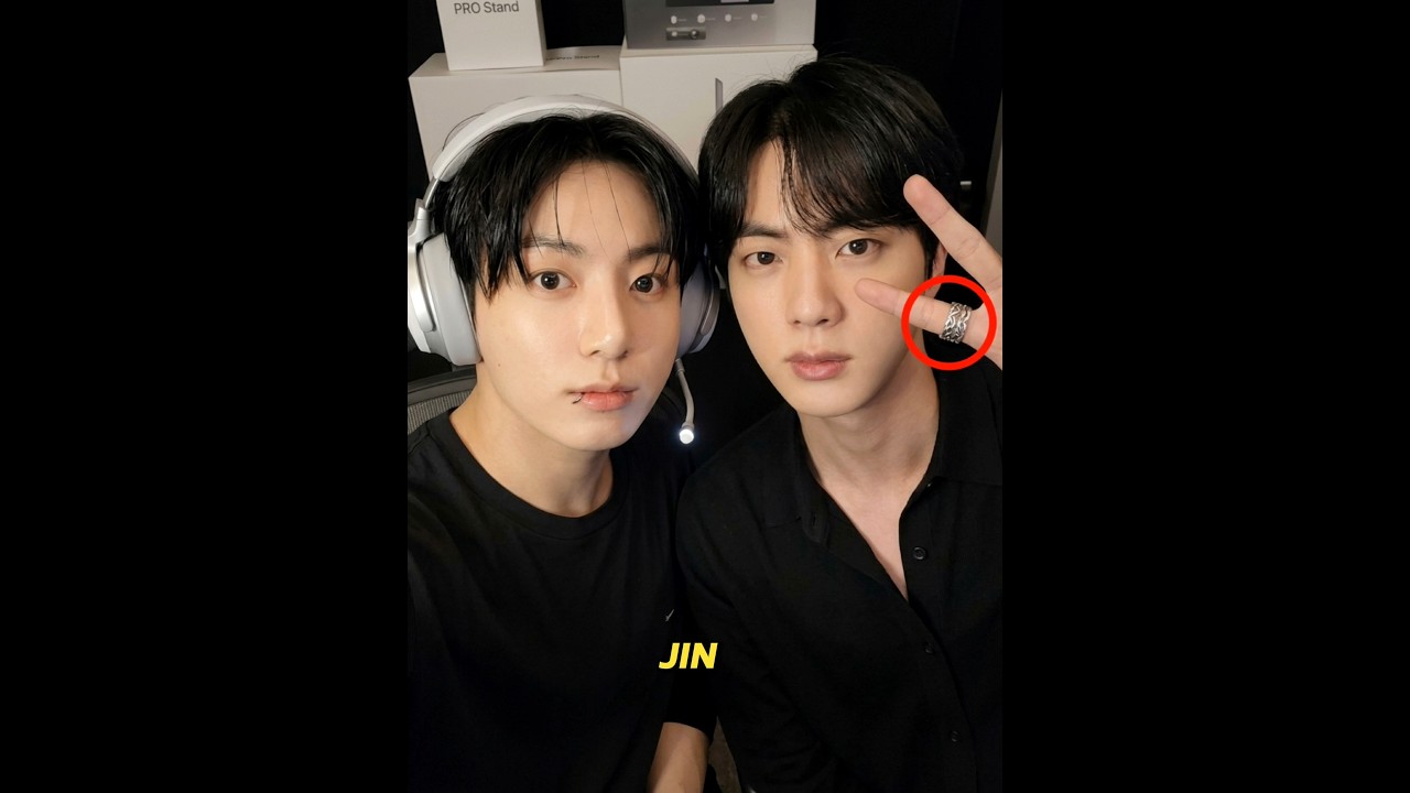 😱 Эксклюзивное серебряное кольцо Джина за $3480 🤑 Разбор стиля BTS (бренд + цена) #bts #jin #jk #...