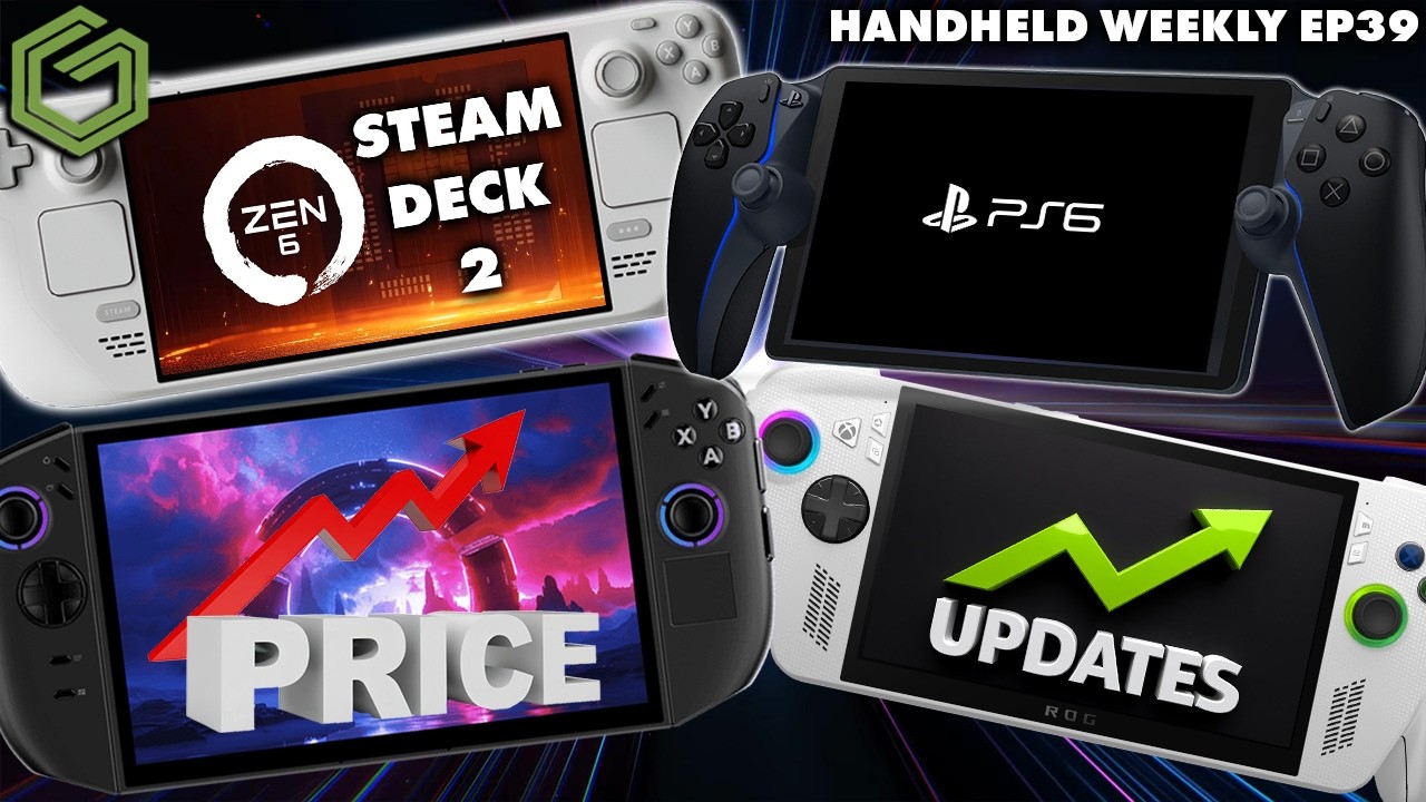 Новости о Steam Deck 2, портативной консоли PS6 и Switch 2, а также о других новинках!