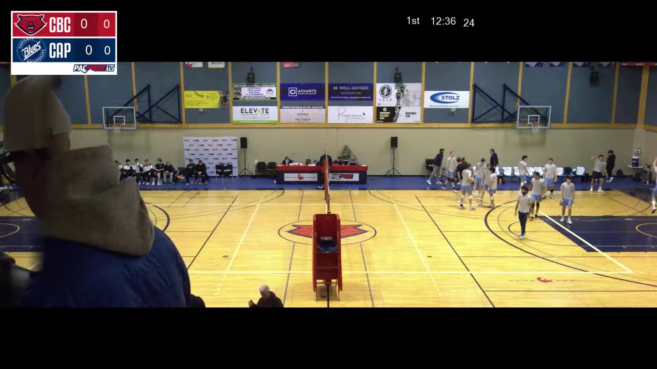 PACWEST Men's Volleyball 🏐 Capilano @ CBC [24-Jan-26]