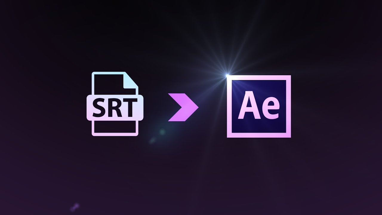 Import SRT Subtitle to After Effects (with Script)