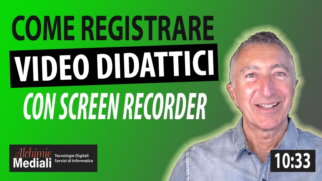 Come registrare Video Didattici con Screen Recorder e Google Chrome