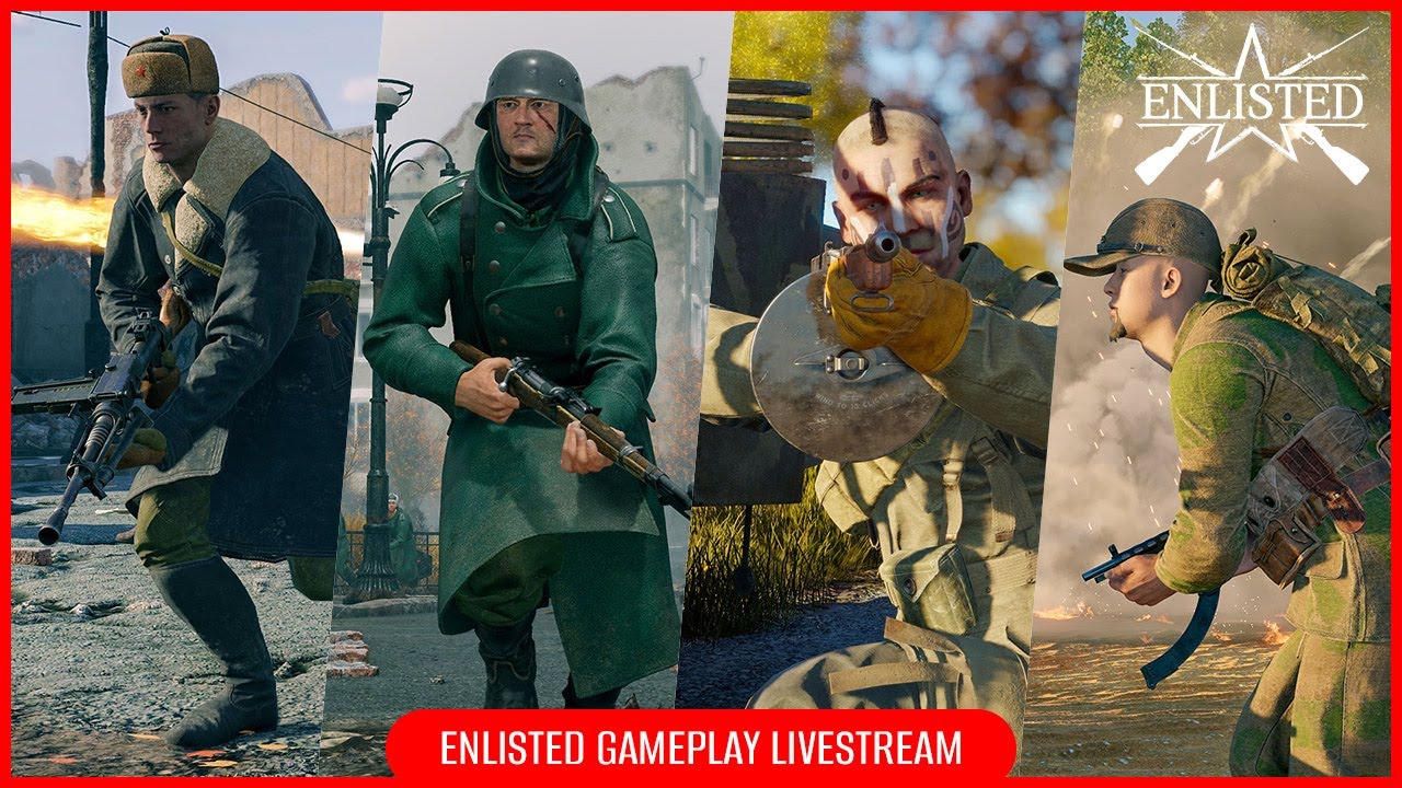 Enlisted Live, BR3 Random Nation - Quests, Events & Grinding / DE & EN