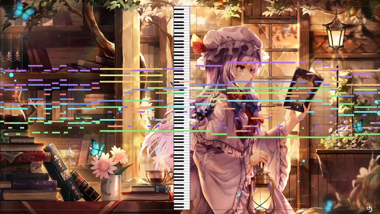 Touhou 6 | Stage 4 Boss Theme: Locked Girl ~The Girl's Secret Room (Midi-Slap)