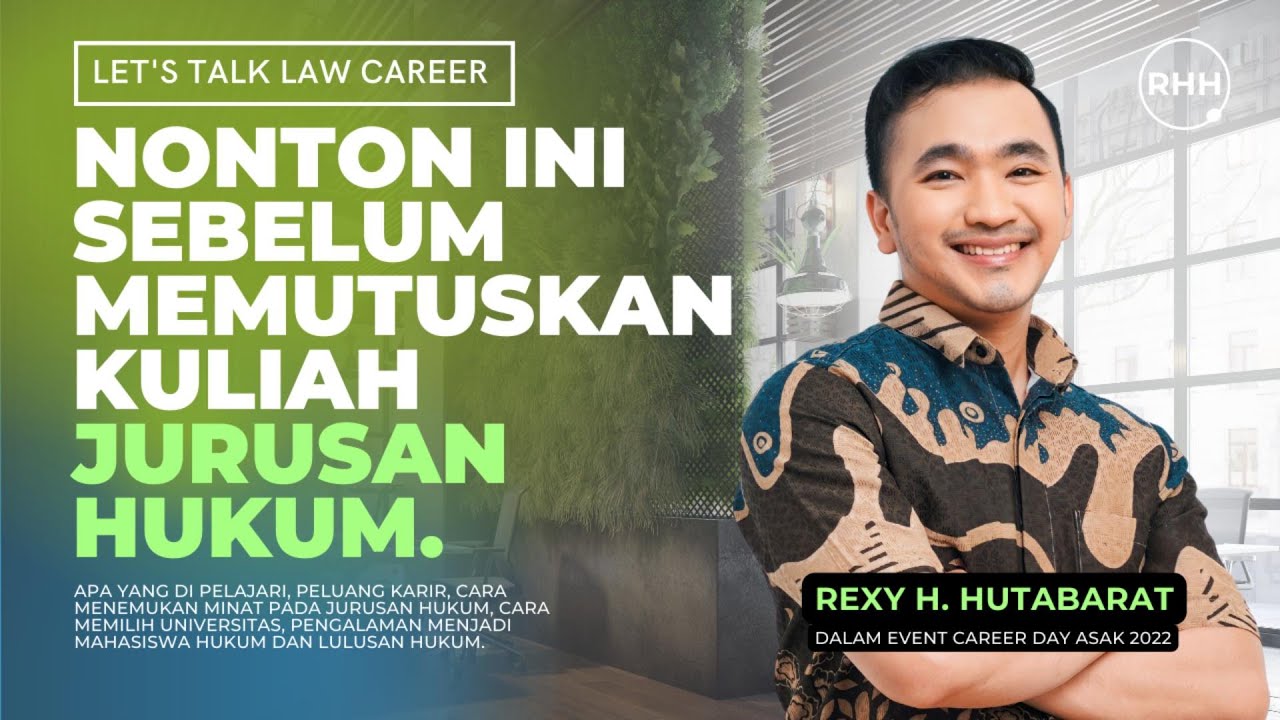 NONTON INI SEBELUM KULIAH HUKUM, BIAR GAK SALAH JURUSAN!