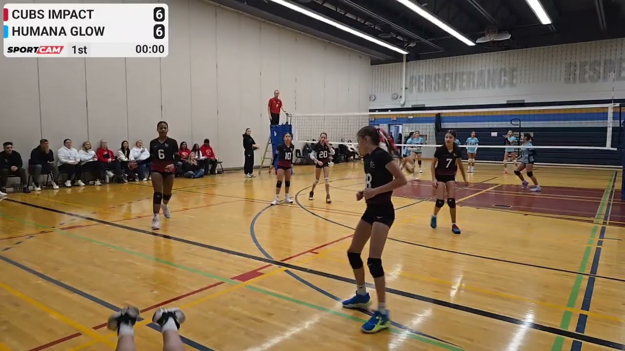 OVA 6v6 Girls Challenge Cup (Jan10th 2026) Pool game 1/1: Cubs Impact VS Humana Glow