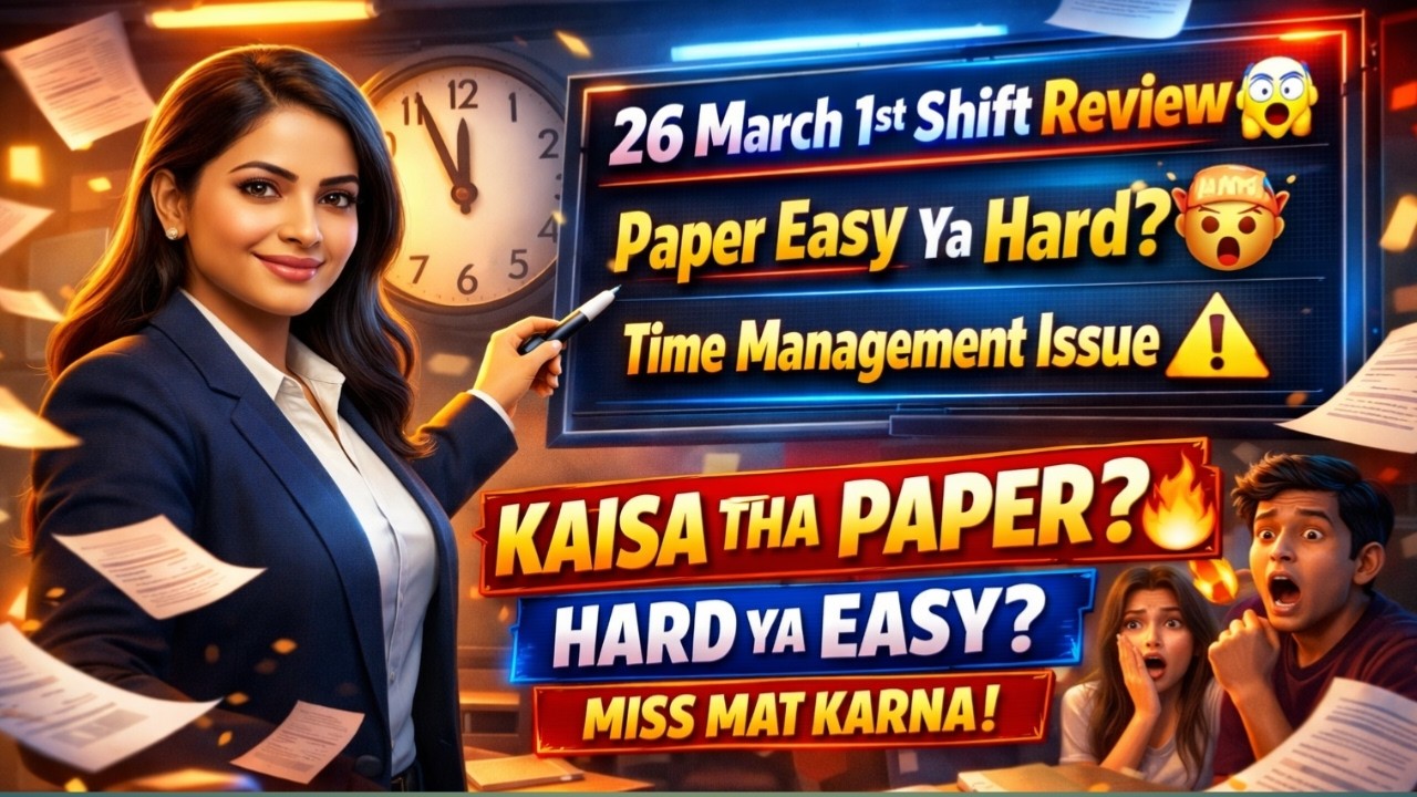 DSSSB PRT 2026 | 26 March 1st Shift Review 😱 Paper EASY Ya HARD? 🤯 Time Management Fail? ⚠️