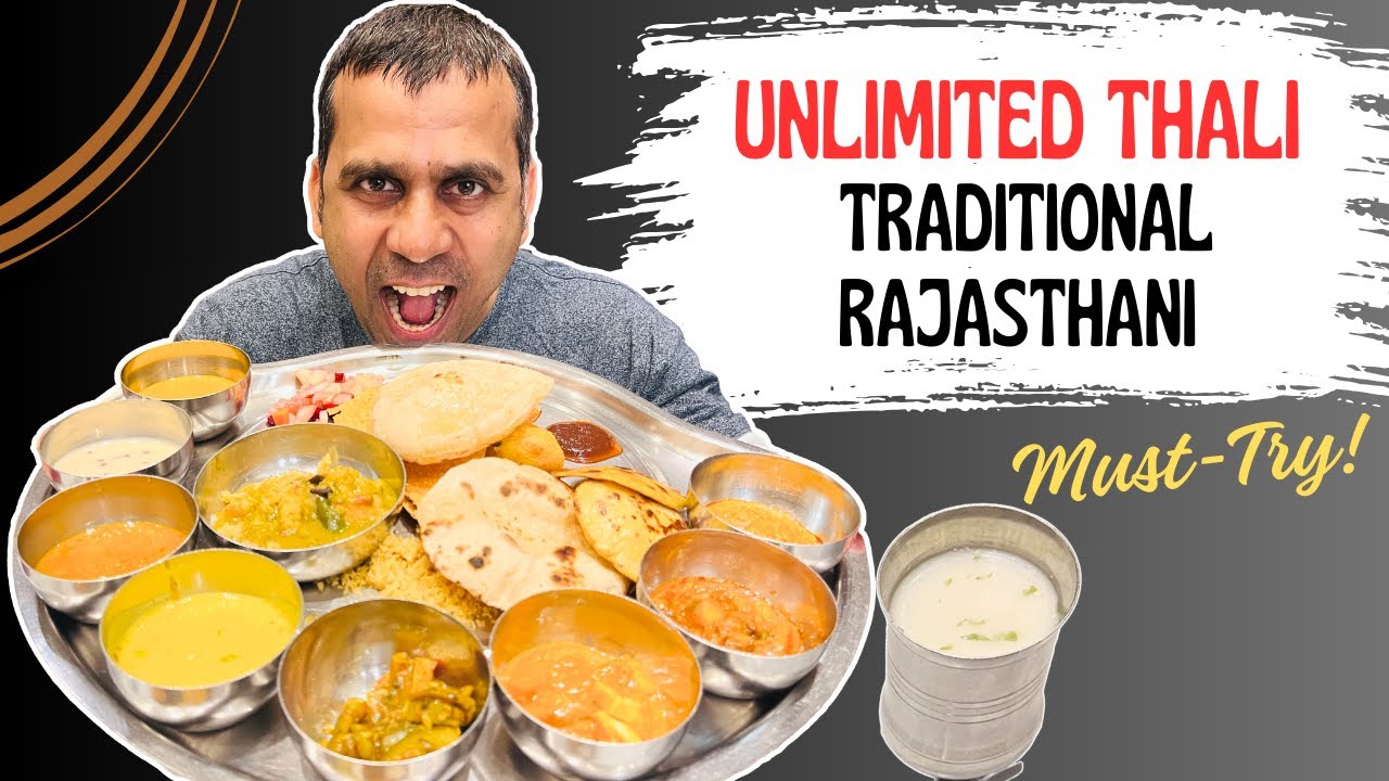 जितना चाहो उतना खाओ | Unlimited Food with 24+ items | Manbhavan Best Restaurant
