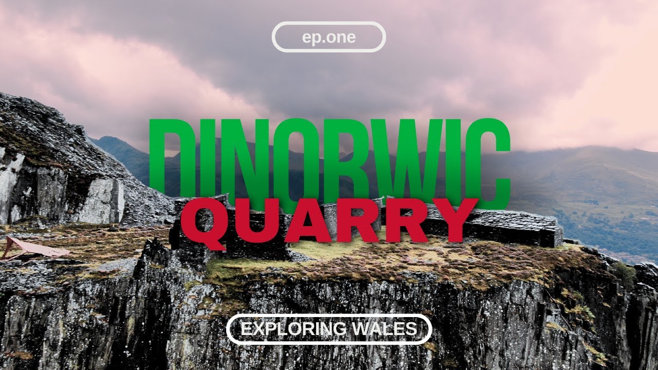 DINORWIC QUARRY | EXPLORING WALES (Drone Footage)