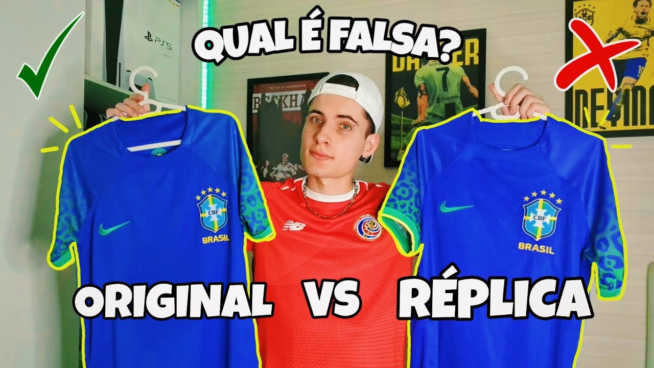 ORIGINAL NIKE VS RÉPLICA 1:1 - quais as diferenças? 🇧🇷