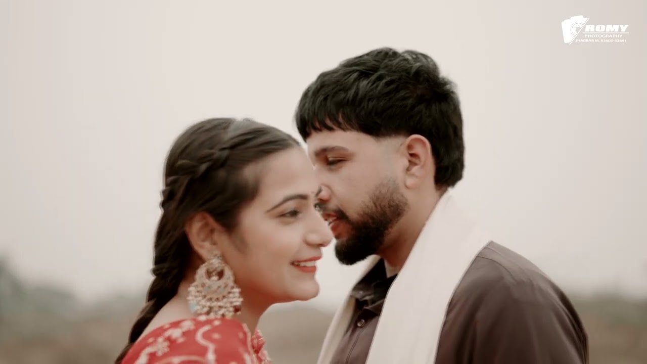 Punjabi best couple pre wedding Arshdeep Rajvir Kaur Romy photography jhabbar 