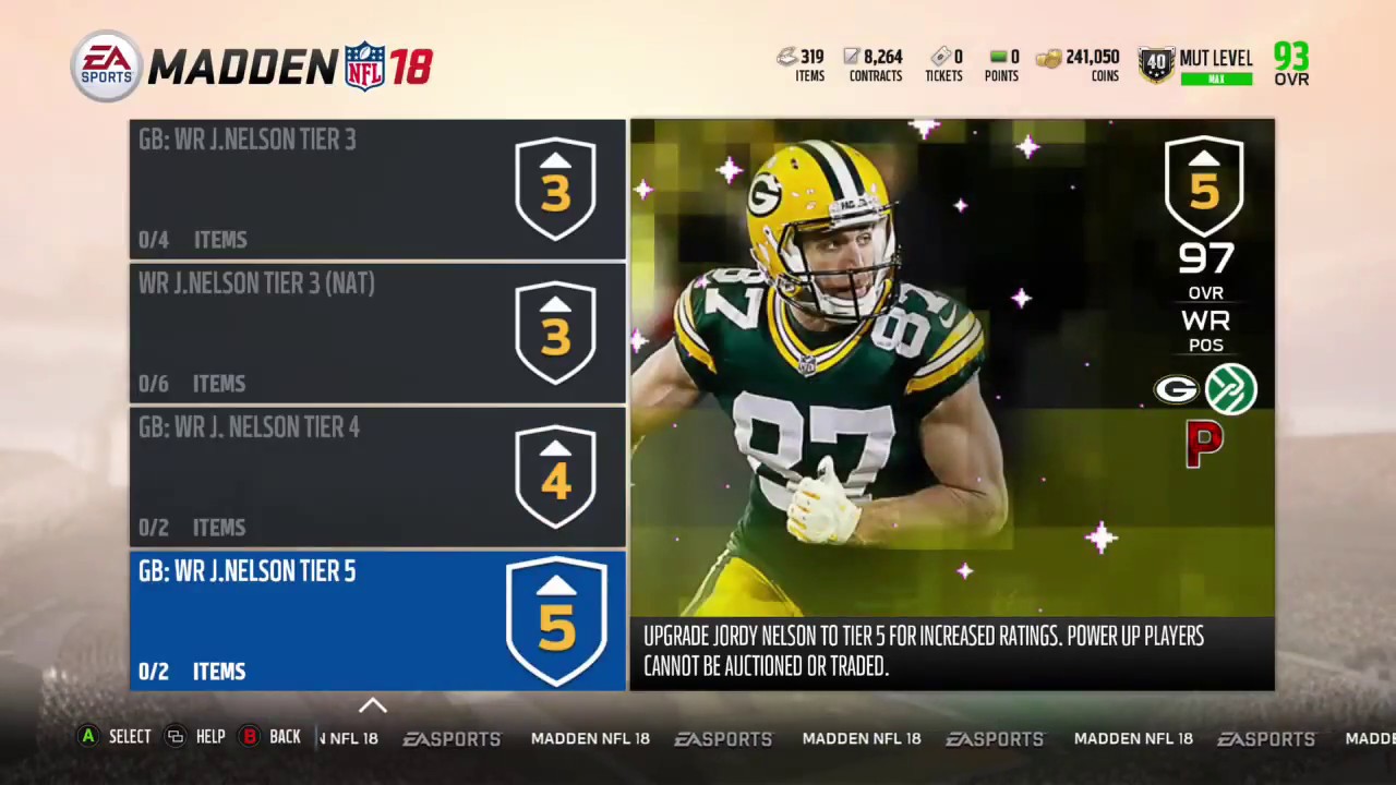 Madden 18 Ultimate Team New Power Ups Sets For NFL Replay And Boss Battle Players - Upgrade Sets