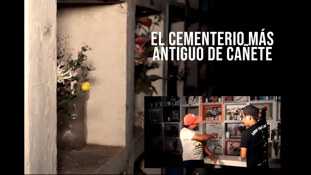 Entramos al cementerio de San Luis de Noche