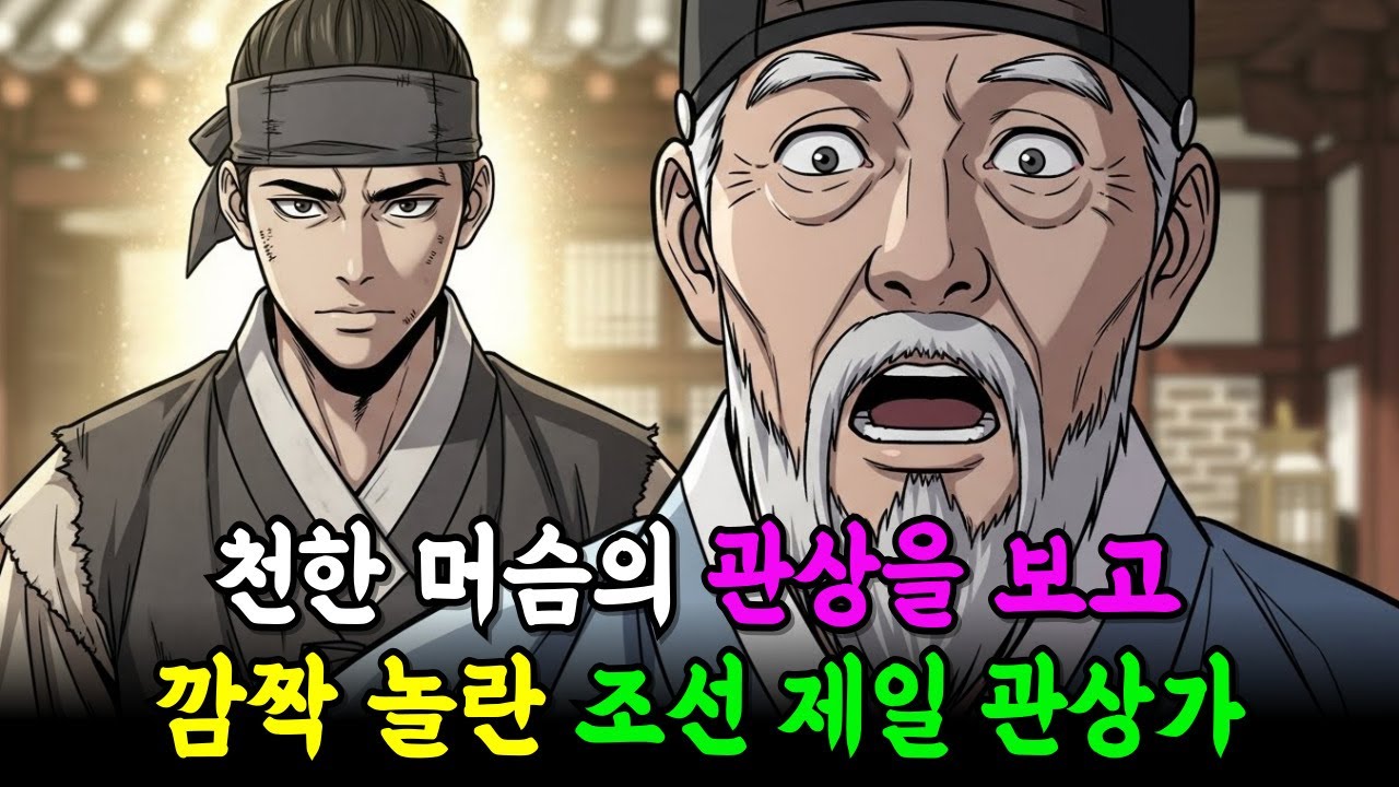 [야담] 천한 머슴의 귀한 관상을 보고 깜짝 놀란 조선 제일의 관상가 | 민담 | 옛날이야기