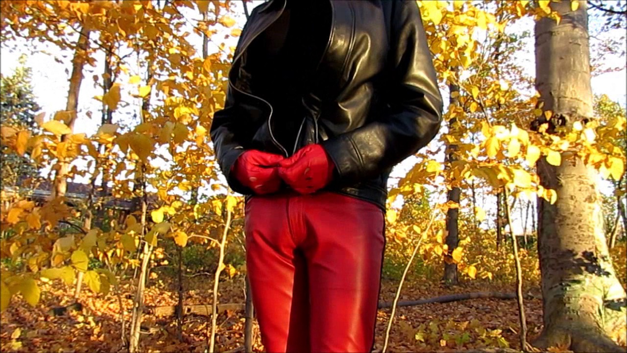 Prime Sports Driving Red Leather Gloves