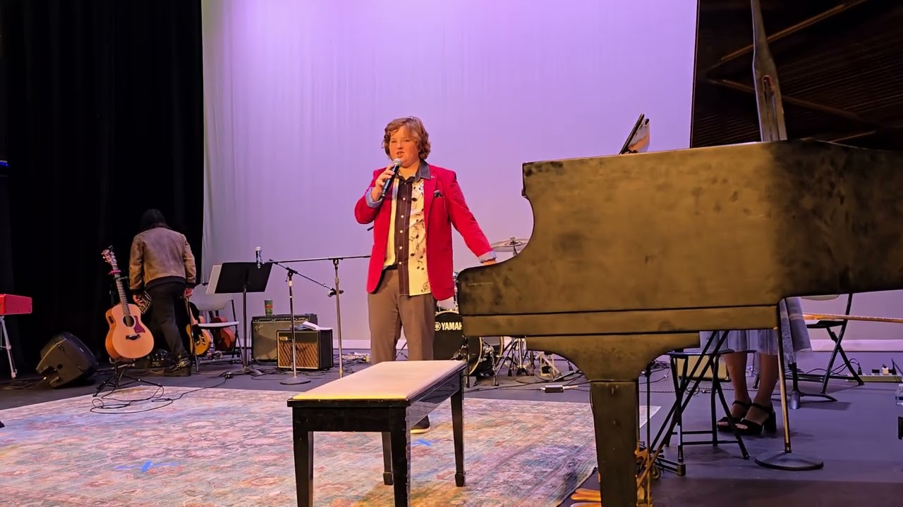 Maksim Viola (10yo) performs his original composition 