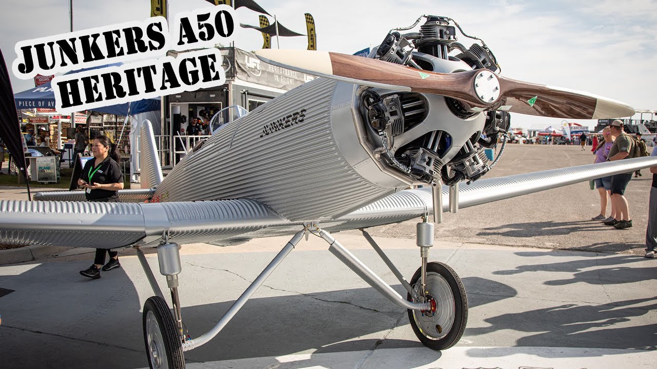 JUNKERS A50 HERITAGE und Dieter Morszeck im Interview - SUN n FUN Tour 2024 - Teil 4