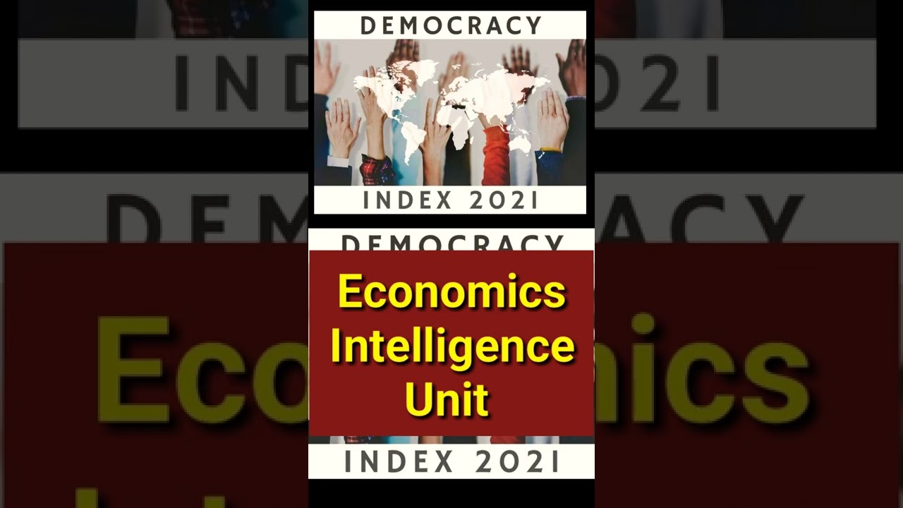 Democracy Index 2021 India Rank, Top Ranking #shorts
