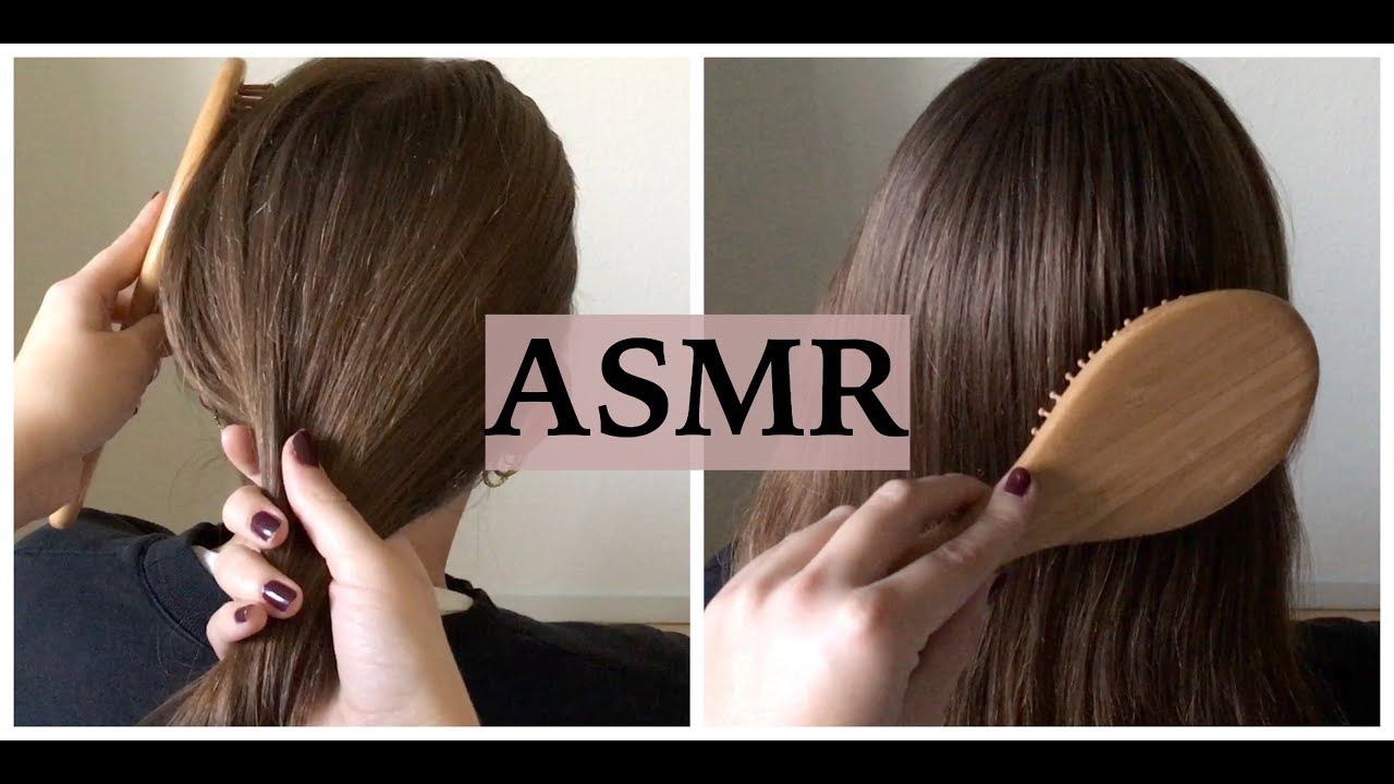 ASMR Relaxing Hair Brushing and Hair Play 💆🏽‍♀️ (Spraying, Brushing, Scalp Scratching)