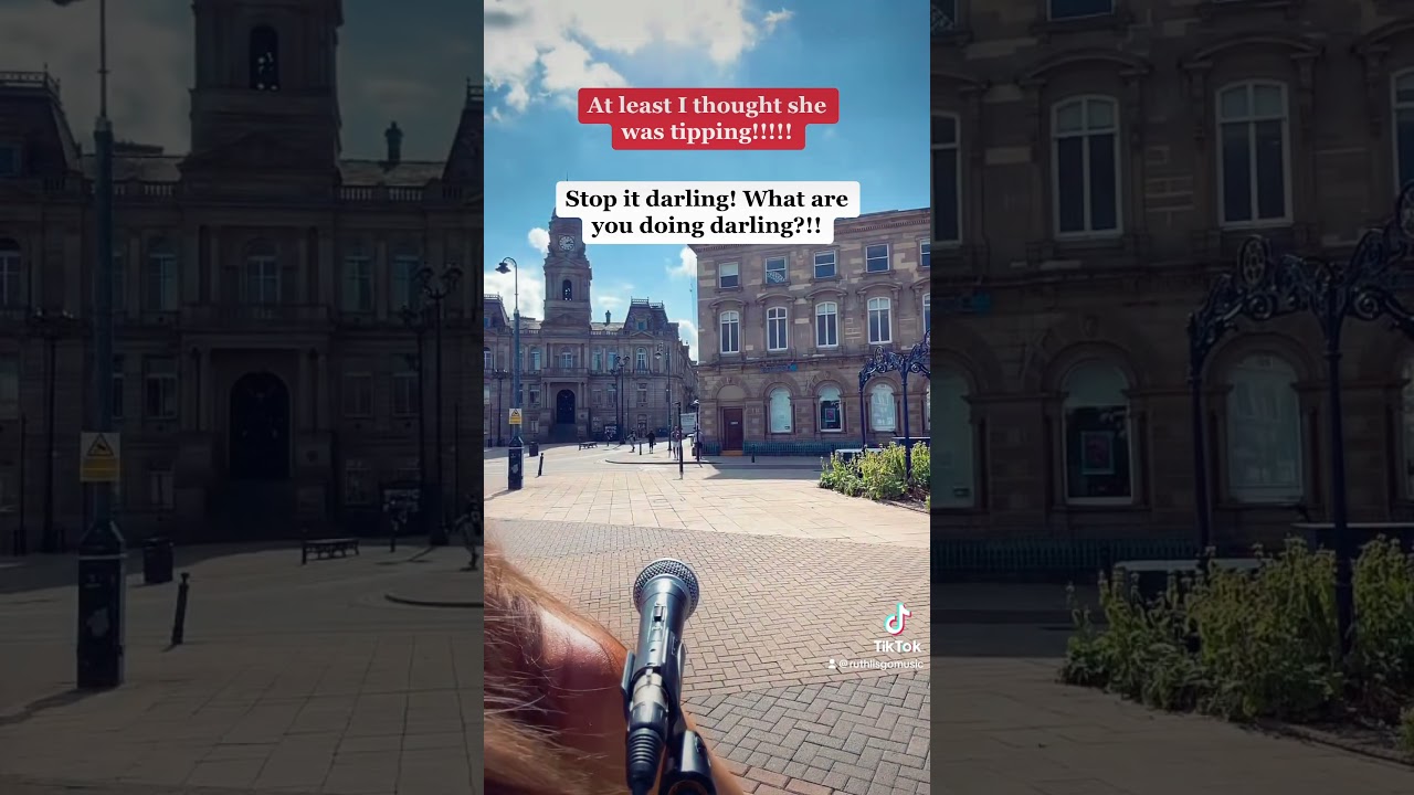 When busking turns sour quickly - Watch what this woman does to me 😔 #busking