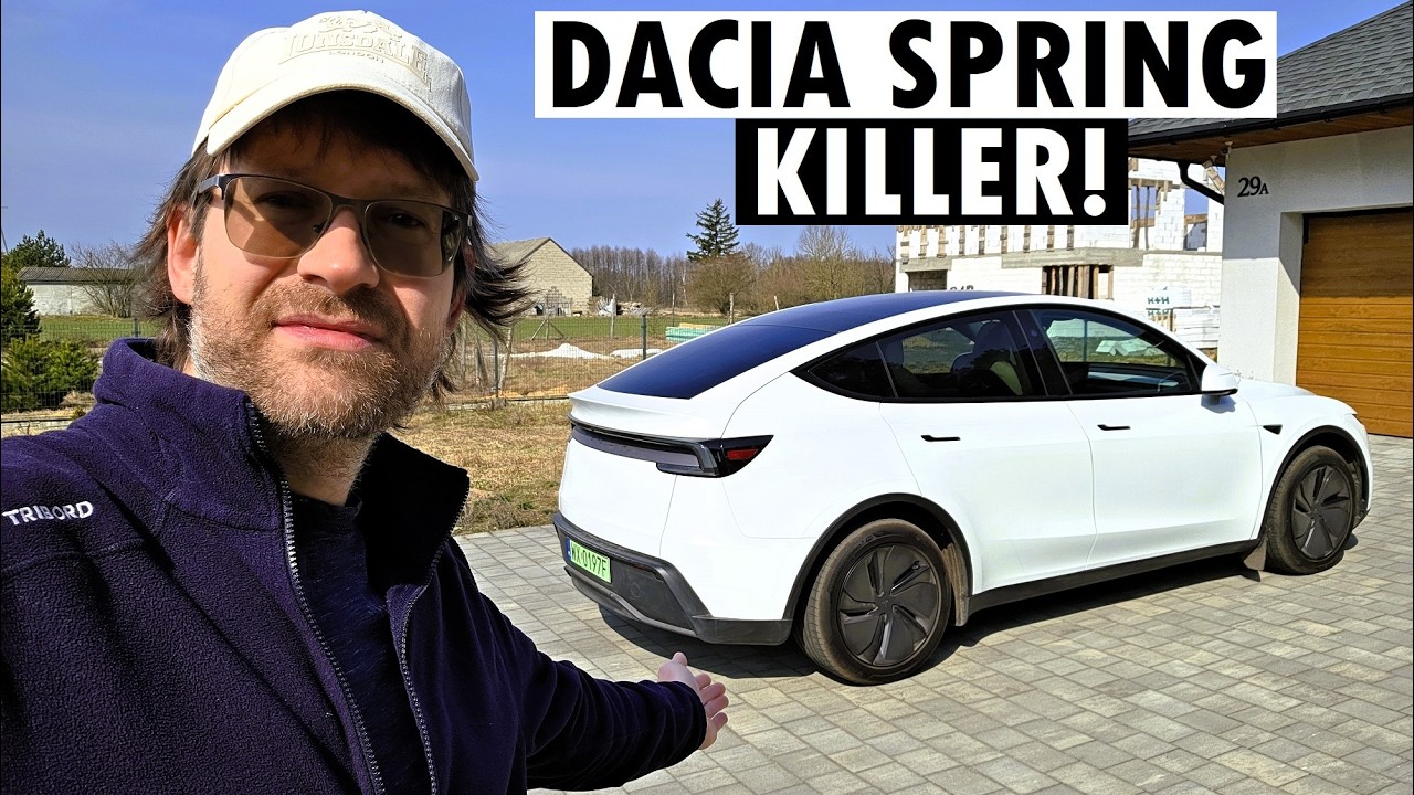 DACIA SPRING killer [2/2]⚡700km zasięgu TESLA MODEL Y⚡Y-not vlog #9