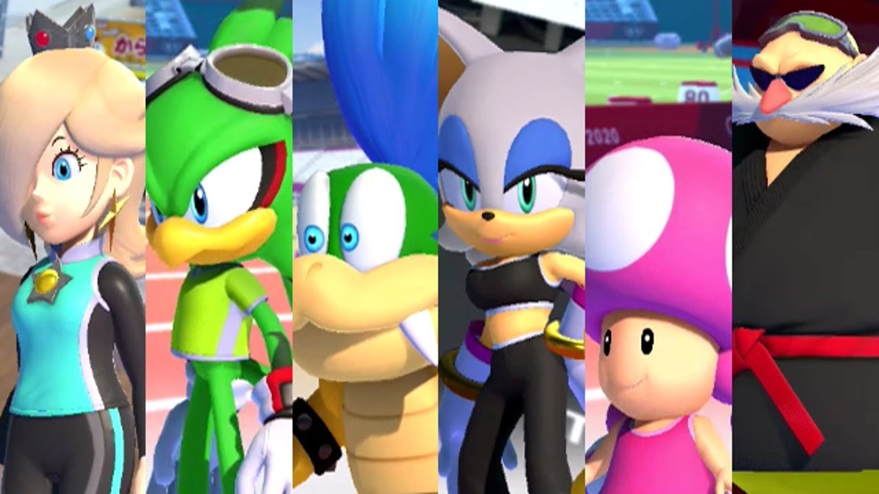Mario & Sonic at the Olympic Games Tokyo 2020 - How to Unlock all Characters