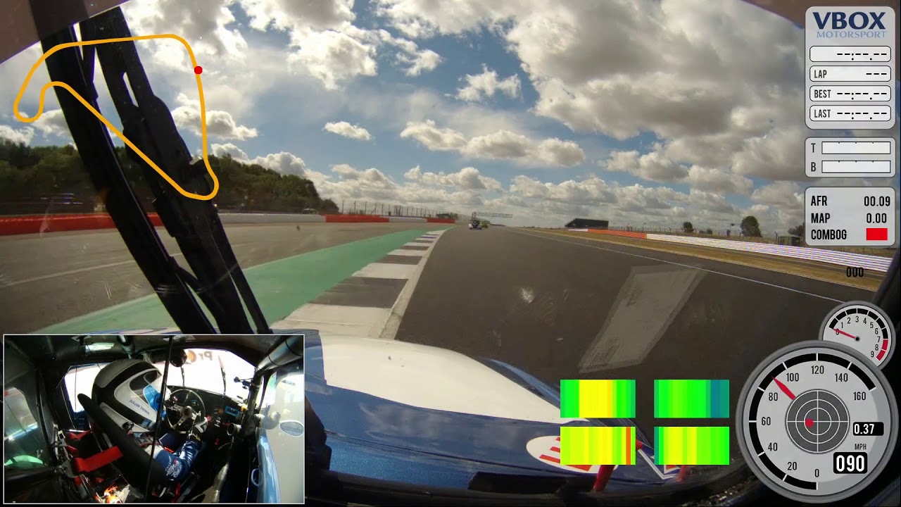 VBOX Tyre Temperature Monitoring System in action @Silverstone