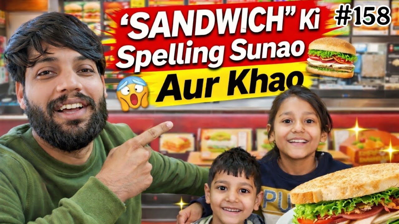 Bachchon Ko Sandwich Challenge Diya 🥪 | Spelling Sunao Aur Sandwich Khao😍 | ShortCut Vlogs & Talks
