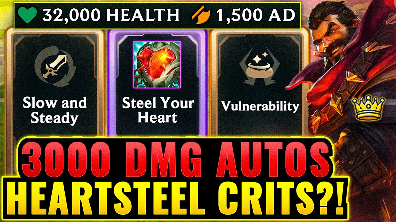 34K Max HP Graves: Broken Heartsteel Godroll - 3000 Damage in One Auto | League Arena Gameplay