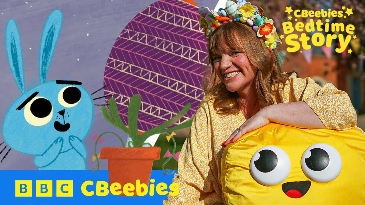 Hot Cross Bunny read by Kate Bottley 🌸🐰  | CBeebies Bedtime Stories for Toddlers